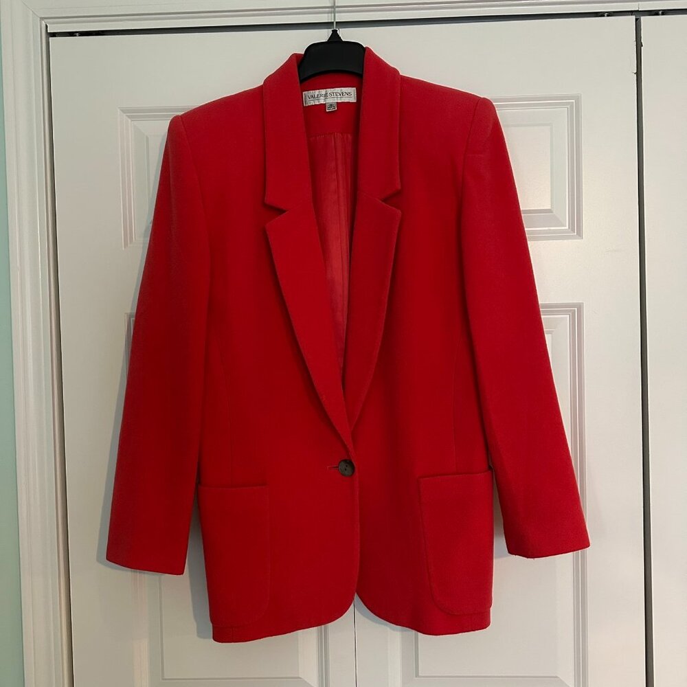 Vintage - Valerie Stevens - Cashmere/Wool Oversized Suit